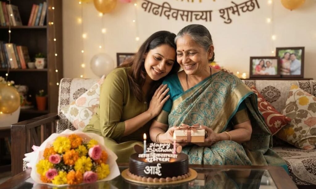 Cute Birthday Wishes for Mother in Marathi