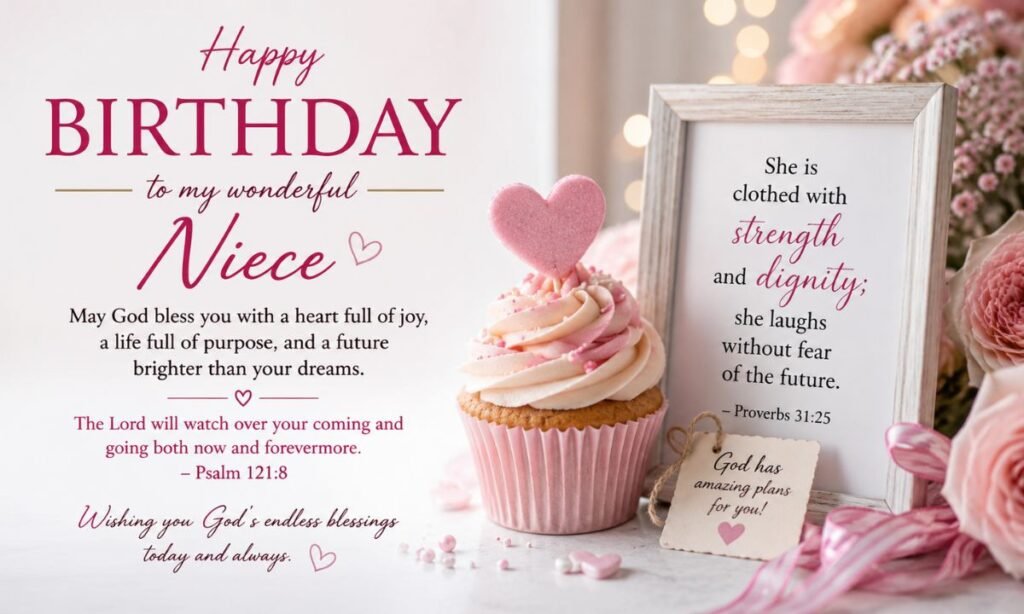 Faith Based Happy Birthday Wishes for Niece
