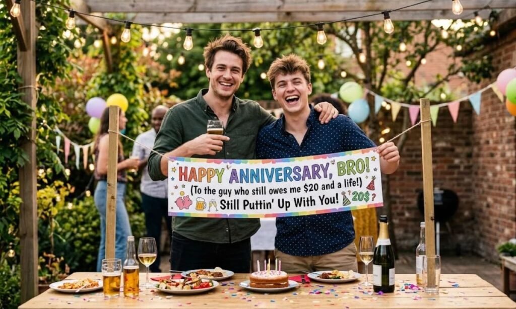 Funny Anniversary Wishes for Brother