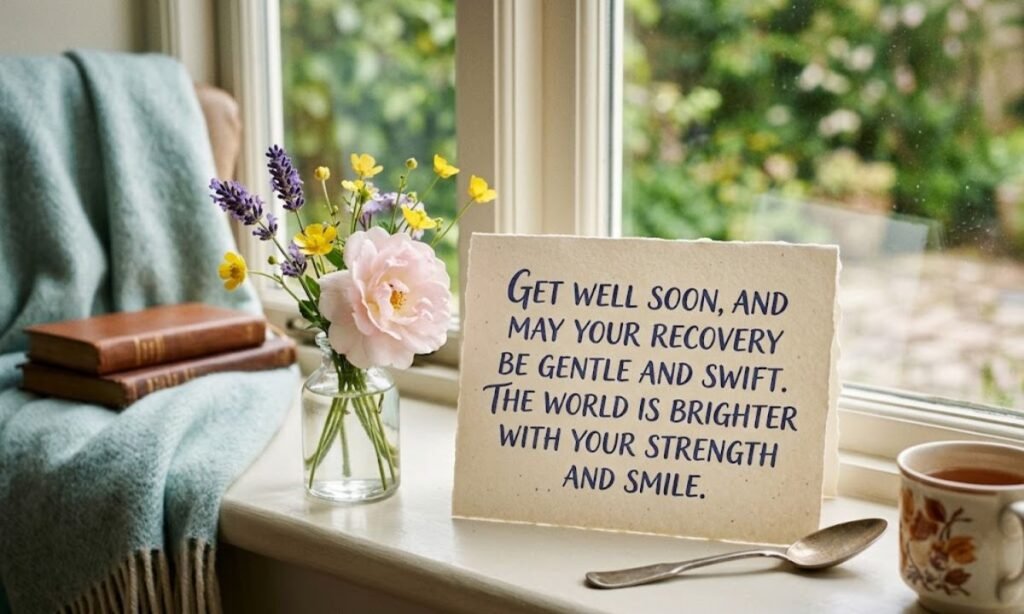 Get Well Soon Quotes in English