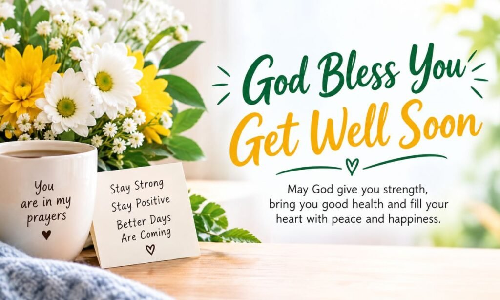 God Bless You get Well Soon