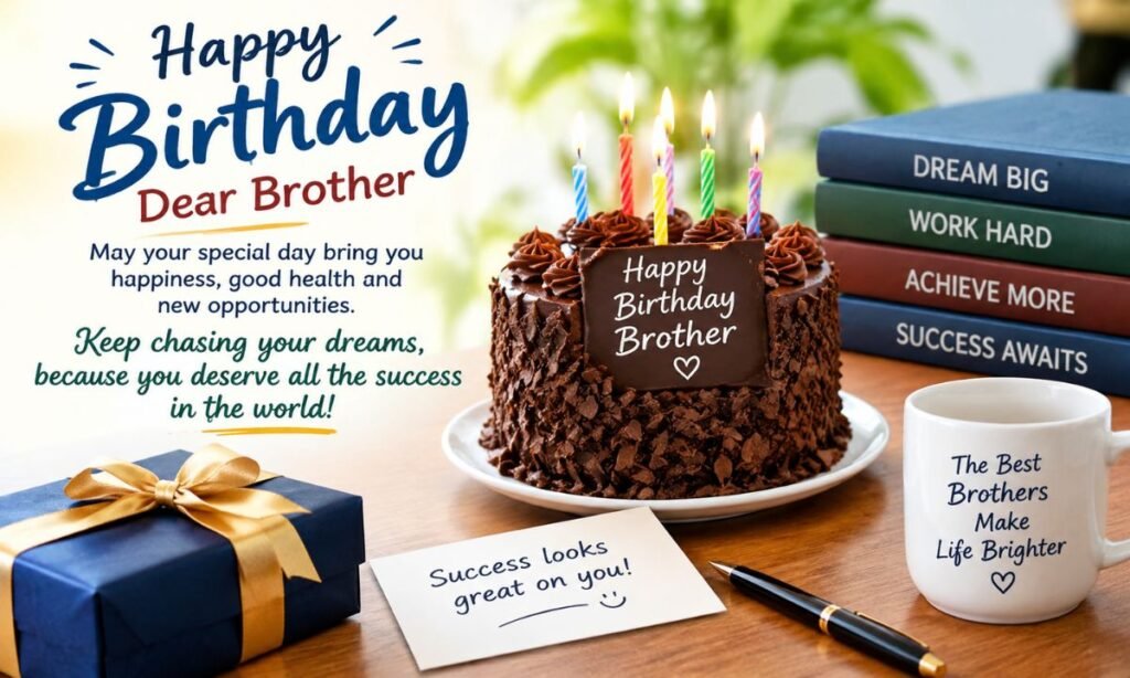 Happy Birthday Wishes for Brother Success