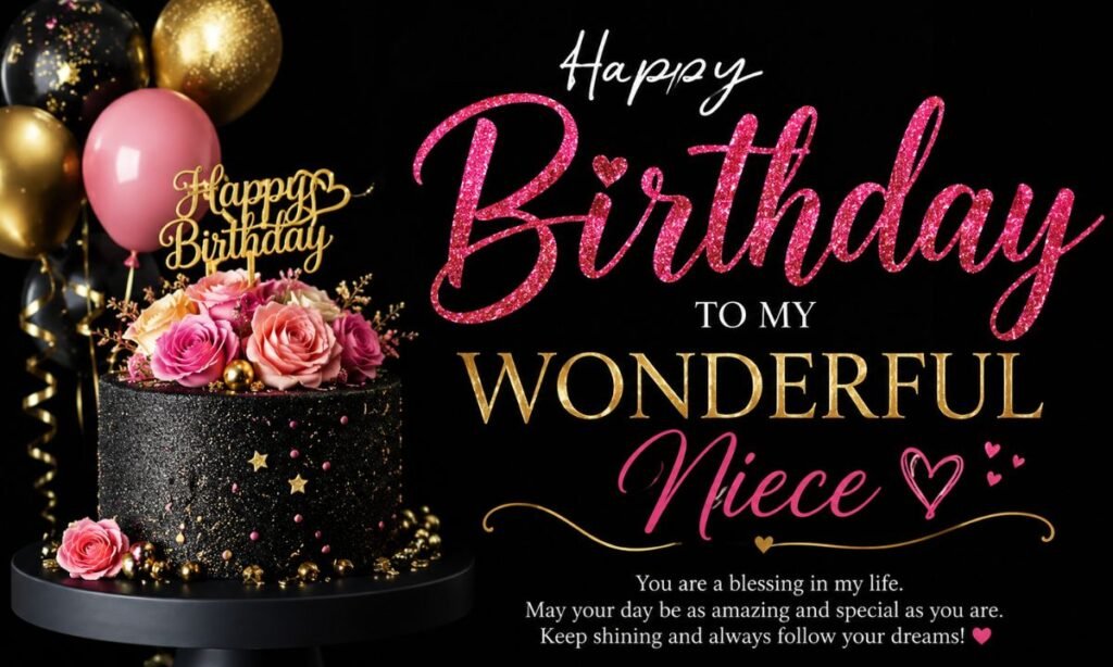 Happy Birthday to my Wonderful Niece