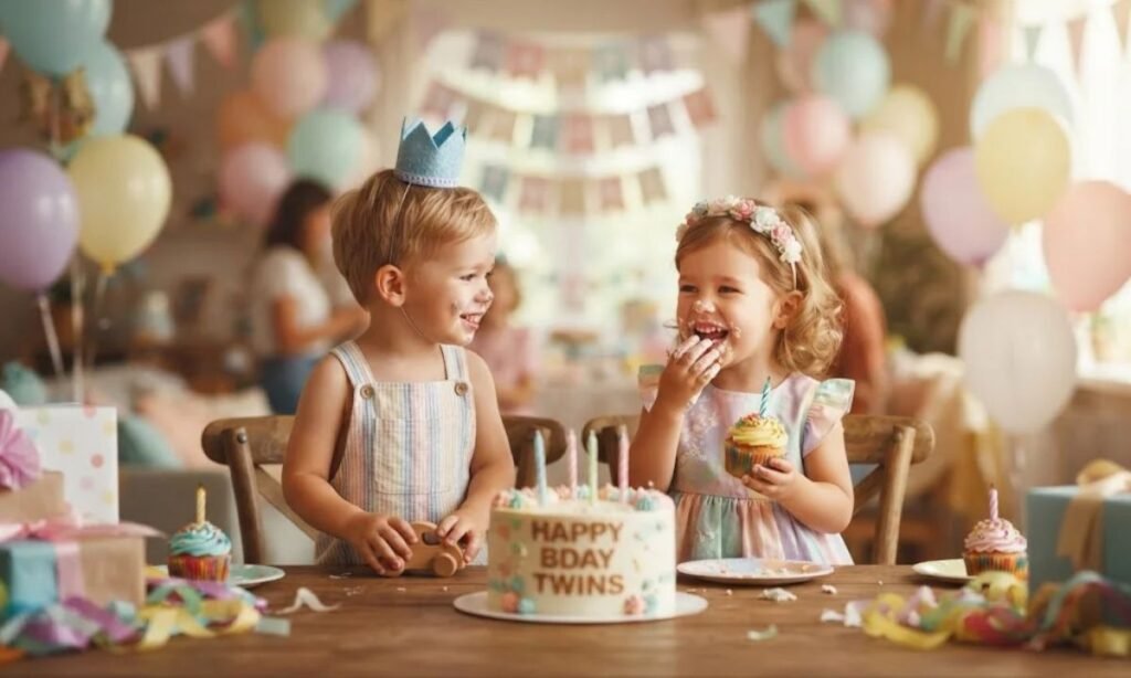 Heart Touching Birthday Wishes for Twins