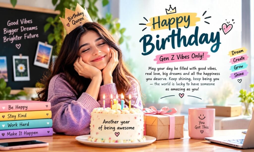 Heartfelt Gen Z Happy Birthday Wishes