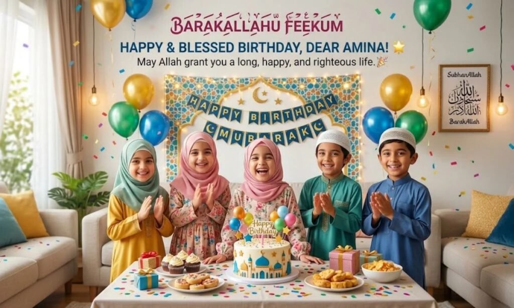 Islamic Birthday Wishes for Children