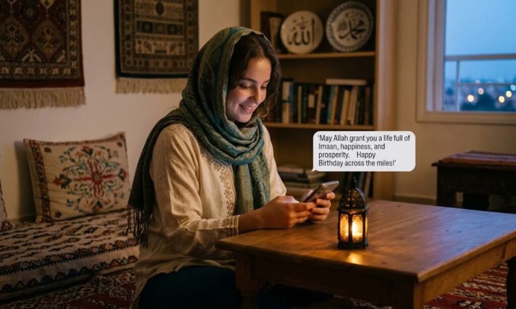 Islamic Birthday Wishes for Long Distance