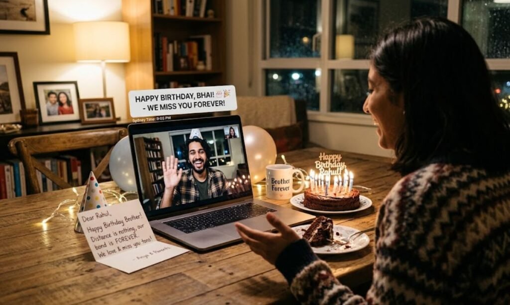Long Distance Birthday Wishes for Brother Forever