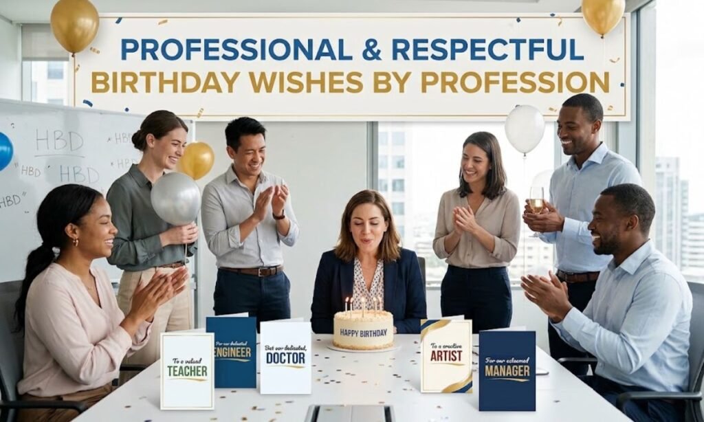 Professional & Respectful Birthday Wishes by Profession