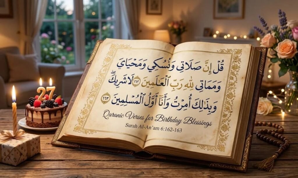 Quranic Verses for Birthday Blessings