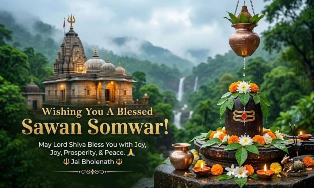 Sawan Somwar Wishes in English 🔱