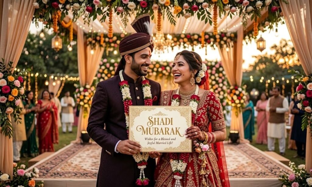 Shadi Mubarak Wishes for Newly Married Couple