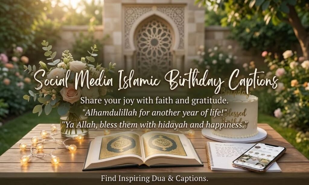 Social Media Islamic Birthday Captions