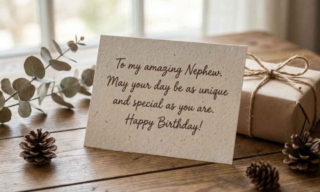 Unique Birthday Quotes for Nephew