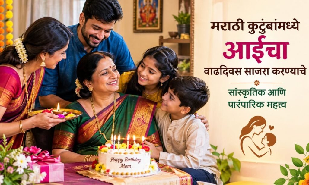 मराठी कुटुंबांमध्ये आईचा वाढदिवस साजरा करण्याचे सांस्कृतिक आणि पारंपारिक महत्त्व