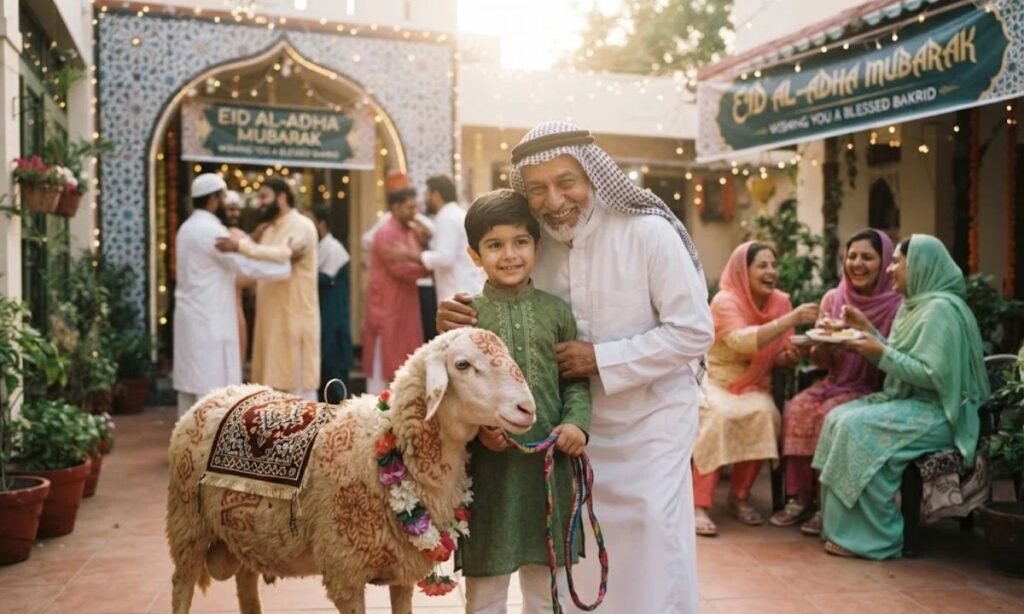 🐑 Bakrid _ Eid-al-Adha Wishes in English