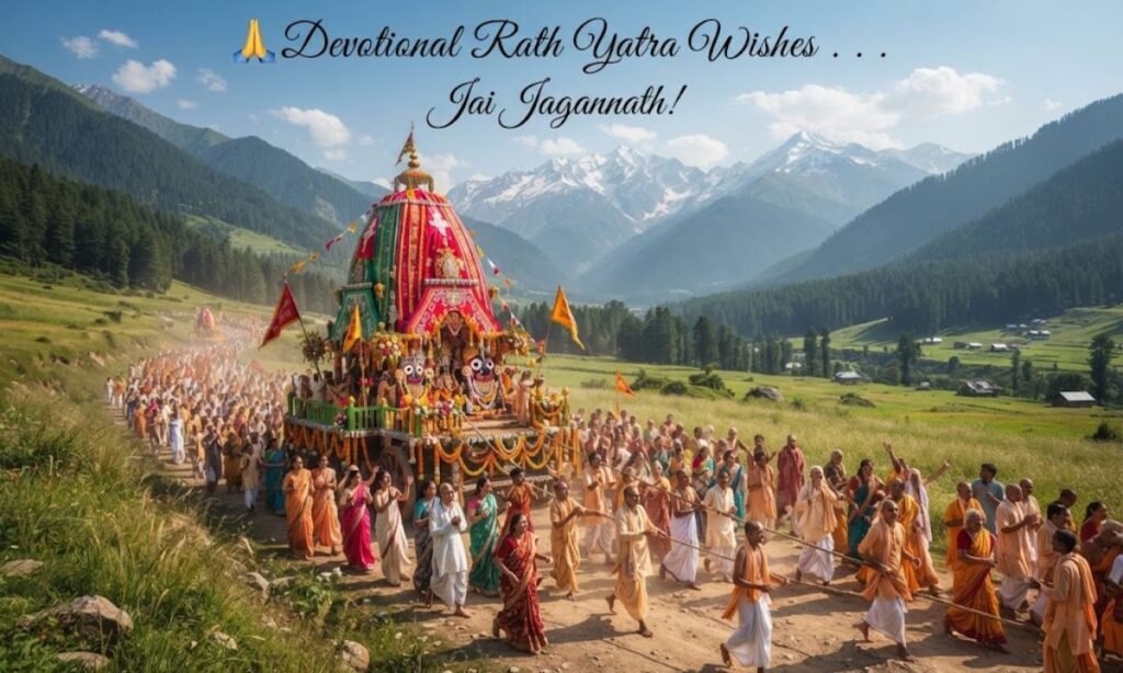 🙏 Devotional Rath Yatra Wishes