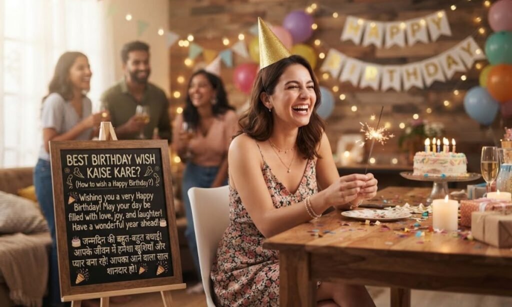 Best Birthday Wish Kaise Kare In English In Hindi