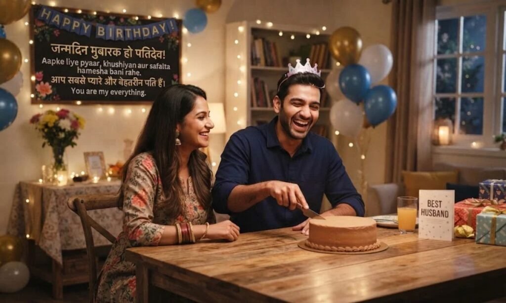 Husband Birthday Wishes In Hindi English