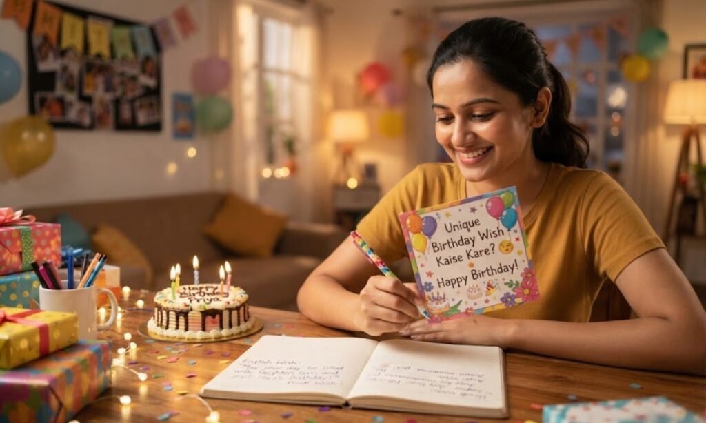 Unique Birthday Wish Kaise Kare In English In Hindi